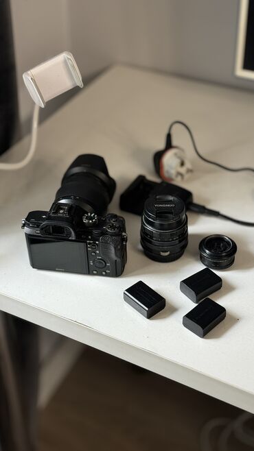 фотоаппарат цена в бишкеке: Продается Sony A7 s || Комплект С Объективом 28/70 f3.5 Гелиос