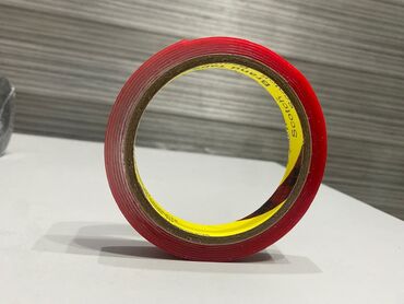прозрачные контейнеры: Двусторонний акриловый скотч 3M (Scotch Brand Tape) красного цвета