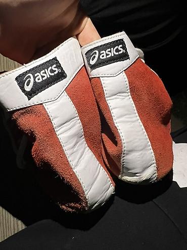 Спорттук бут кийим: Эркектердин кроссовкасы, 42, 42.5, Asics, Жаңы, түсү - Кызыл — 2
