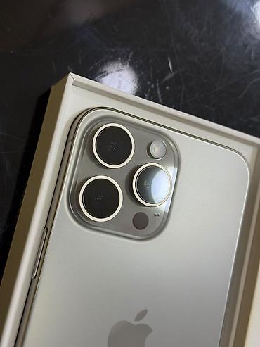 iphone 16 pri: IPhone 15 Pro, 256 GB, Natural Titanium, Face ID — 1
