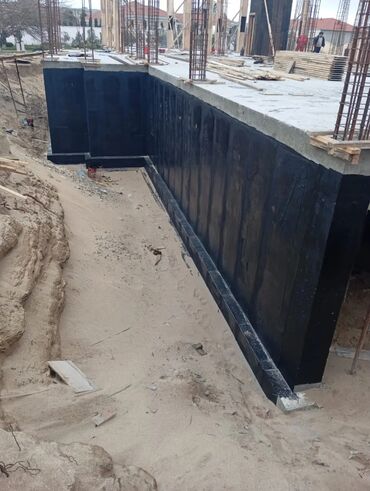 Dam işləri: Binaların damı və təməli villalar zavod fabrik tol ilə izalyasiya — 5