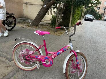 balaca qizlar ucun donlar: İşlənmiş İki təkərli Uşaq velosipedi 20", sürətlərin sayı: 1, Pulsuz çatdırılma