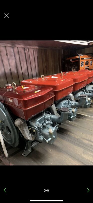 Генераторы: 1115 дизельный двигатель 25 л.с. ZS1115, одноцилиндровый дизельный — 3