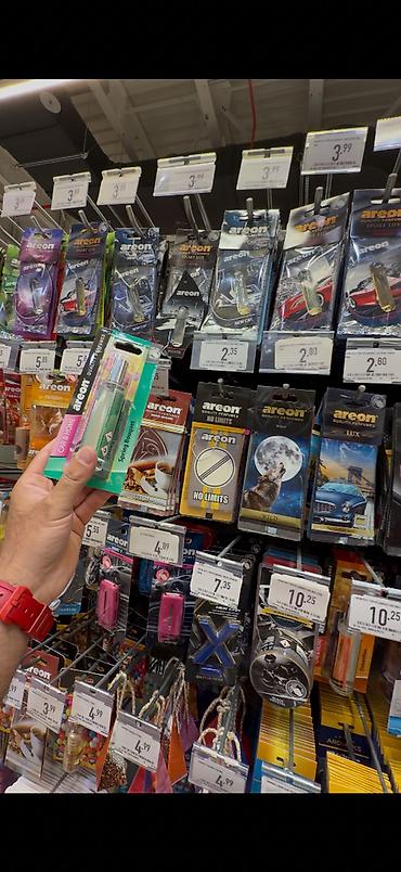 Aksesuarlar: Areon Etirləri Bütün Marketlərdə — 1