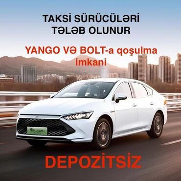 Ev personalı və təmizlik: Taksi sürücüsü tələb olunur, Nəqliyyat vasitəsi verilir, Həftəlik ödəniş, 3-5 illik təcrübə