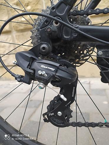 Dağ velosipedləri: Vilano hibrid/mtb tipli velosiped - Rəng: mat qara, yüngül alüminium — 2