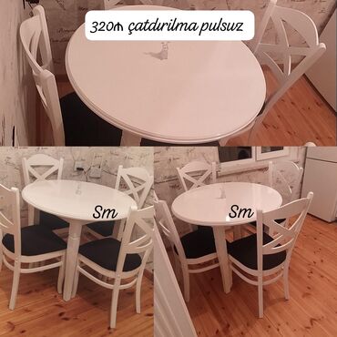 patchi шоколад цена баку: Mətbəx üçün, Yeni, Açılmayan, Yumru masa, 4 stul