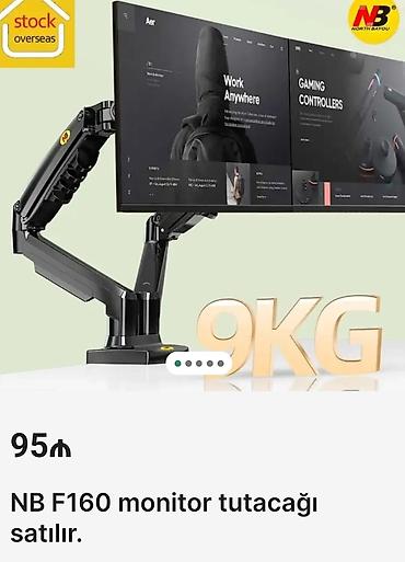 TV və video: NB F 160 model Təmiz Original Qoşa Monitor asmaq üçün 17leddən 27 — 9