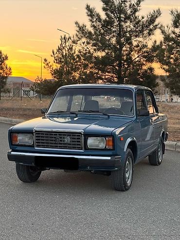 VAZ (LADA): VAZ 2107 sedan - Kuzov: klassik sedan, mavi rəng - Ban ölçüləri — 4