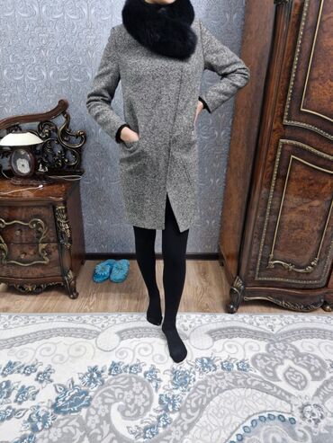 Пальто: Пальто, Классика, Зима, По колено, M — 8