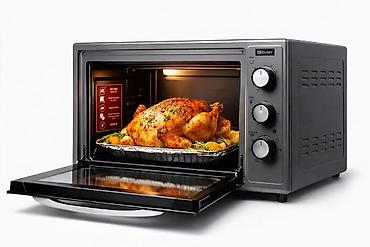 elektirikli pec: №: 5299 Məhsulun adı: Elektrikli soba Silver ELC-SL20-55, 50 l Brend — 1
