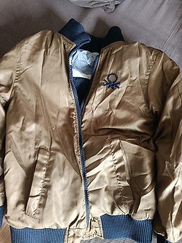 prsluk za devojcice: Reverzibilna dečja jakna sa dva lica - Model: bomber/varsity stil - — 1