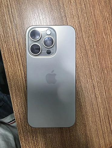 IPhone 15 Pro Max, 128 GB, Natural Titanium, Zəmanət, Face ID, Hissə-hissə ödəniş