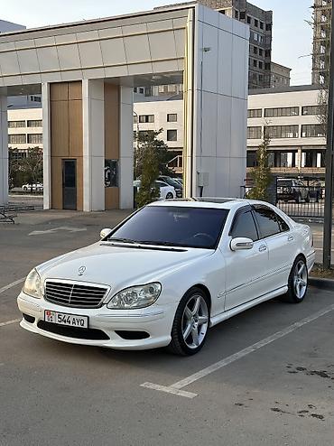 Mercedes-Benz S-class AMG: 2003 г., 3.7 л, Автомат, Бензин, Седан