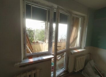 пластиковые окна на балкон: Пластиковый оконно-дверной блок для выхода на балкон/лоджию. -