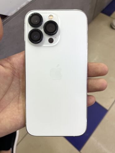 поко ф2 цена в бишкеке: IPhone 13 Pro, Колдонулган, 128 ГБ, Ак, Каптама, Кабель, 79 %