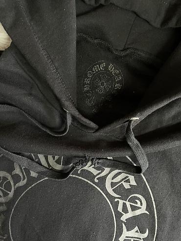 на резинке: Мужская толстовка, XL, Новый, цвет - Черный — 2