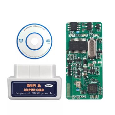 шприц жане: WiFi адаптер ELM327. ОБД2. Версия 1.5. Оригинальный чип 25к80