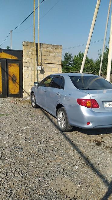 təkər 16 c: Toyota Corolla: 1.6 l | 2007 il Sedan — 2