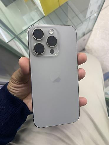 iphone xt: IPhone 15 Pro, Б/у, 256 ГБ, Natural Titanium, 79 % — 1