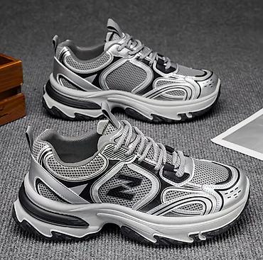 men balance: Мужские кроссовки, 41, New Balance, Новый, цвет - Серебристый, Платная доставка — 4