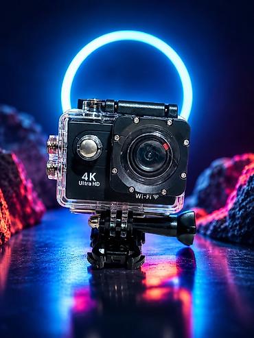 go pro 12: 4K Ultra HD Wi-Fi Action Camera satılır. Model: H16-5R ✔ Wi-Fi — 3