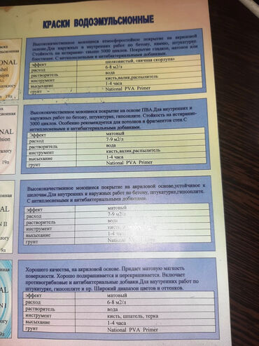 Водоэмульсионная краска: Краски national paints оптом и в розницу. Прямая поставка с завода — 10