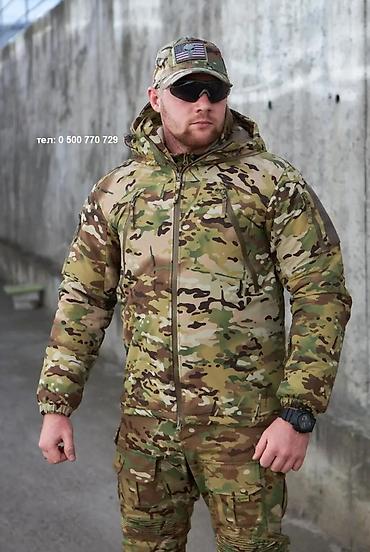 Куртка зимняя NATO Водоотталкивающая Куртка тактическая PKU