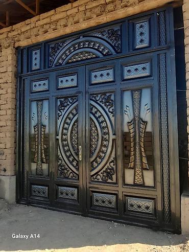 Откатные ворота: Металлические ворота с декоративной отделкой. Подходят для установки — 18