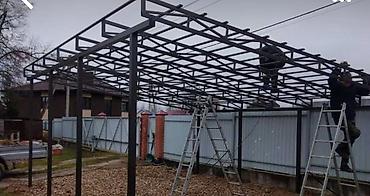 Навесы: Навес, Арочный, Металл, Поликарбонат, Новый, Установка — 11