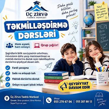 Vətən Gülizari Üç Zirvə tədris mərkəzi Şəhidlərin xatirəsinə həsr