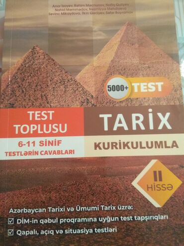 güvən tarix testi pdf: Tarix 5000+ test toplusu.2020ci il.2ci hissə.Yenidir