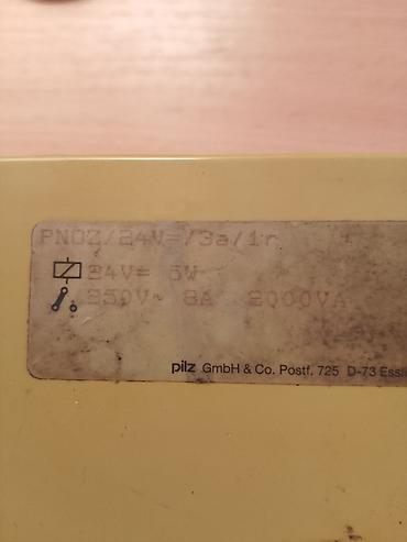 gobleni katalog: Sigurnosni rele Pilz PNOZ – model 17753 (PNOZ 24V) za delove Opis: - — 2