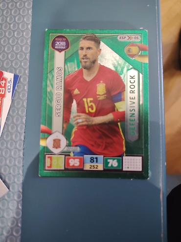 İncəsənət və kolleksiyalar: Panini “Road to 2018 FIFA World Cup Russia” kolleksiya kartı – — 1