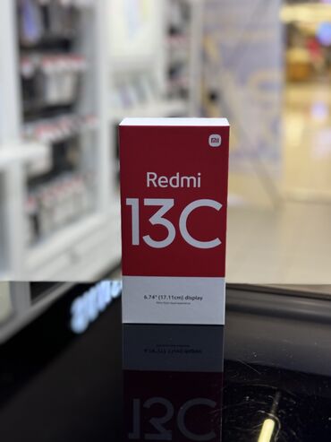 Infinix: Xiaomi, Redmi 13C, Новый, 128 ГБ, 2 SIM