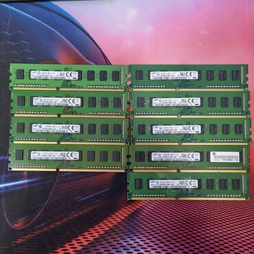 Оперативная память (RAM): Оперативная память, Новый, Samsung, 4 ГБ, DDR3, 1600 МГц, Для ПК