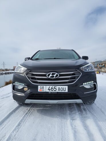mashina tojota rav 4: Hyundai Santa Fe: 2017 г., 2.4 л, Автомат, Бензин, Кроссовер