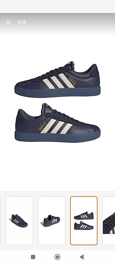 adıdas: Adidas, orijinal, deri ayaqqabi, yeni, etiketli, öz qutusunda.42.5 — 1