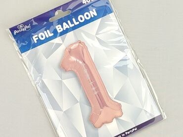 Balon foliowy w kształcie cyfry 1 w kolorze różowego złota. Idealny do