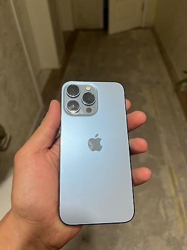 iohone 13: IPhone 13 Pro, Б/у, 256 ГБ, Sierra Blue, 85 % — 1