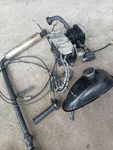 bmw suret qutusu: Velosiped üçün benzinli mühərrik dəsti Tərkib: - 2-taktlı benzin — 1