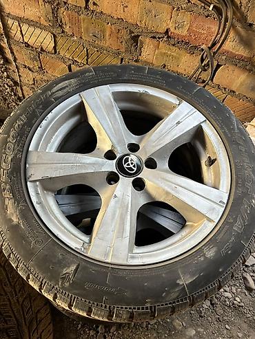 k5 optima: Комплект из 4 колес в сборе для Toyota: - Литые диски 16" (5-спицевые — 2