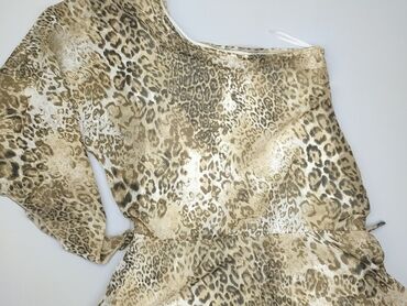 legginsy beżowe damskie: Dress, L (EU 40), condition - Very good