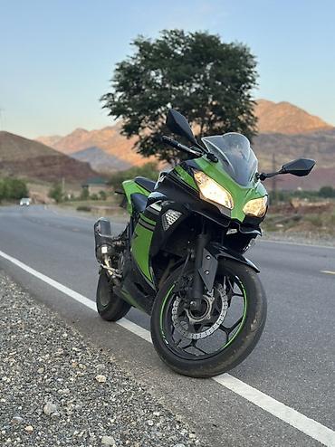 kirgiz auto: Спортбайк Kawasaki, 300 куб. см, Бензин, Взрослый, Б/у — 3