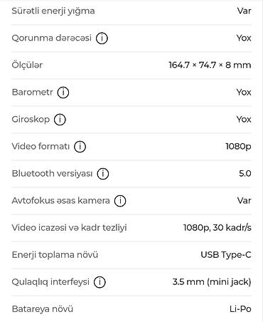 tcl telefon: Tcl 20b telefon səlqli istifadə olunub əla vəziyətdədi — 4