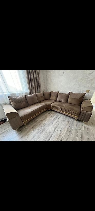 İşlənmiş, Divan, 2 kreslo, Bazalı, Açılan lalafo.az -da İşlənmiş, Divan, 2 kreslo, Bazalı, Açılan