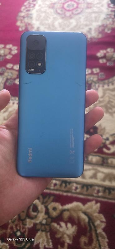 iphone 15 pro max lalafo: Redmi Note 11, 256 GB, rəng - Mavi, Qırıq — 1