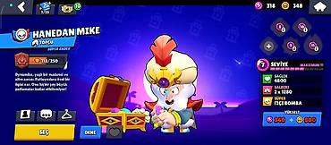 1200: Brawl Stars hesabı – nadir/tematik skinlər və yüksəldilmiş səviyyələr — 2