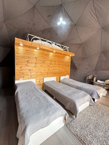 Аренда юрт: Купольные глемпинги в горах - Прозрачные геокупола на приподнятых — 7