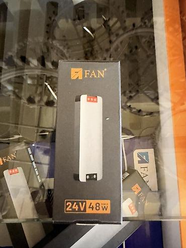 импульсный блок питания 12в: Блок питания FAN 24V 48W - Напряжение выхода: 24 В - Мощность: 48 — 1